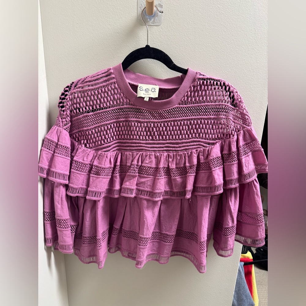 Sea New York Magenta Top 4